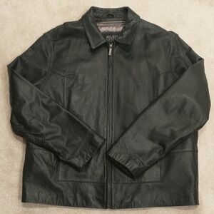 Wilson's Leather Black Leather Jacket